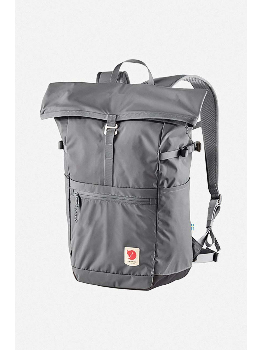 Batoh Fjallraven High Coast Foldsack 24 F23222 016 šedá barva velký hladký